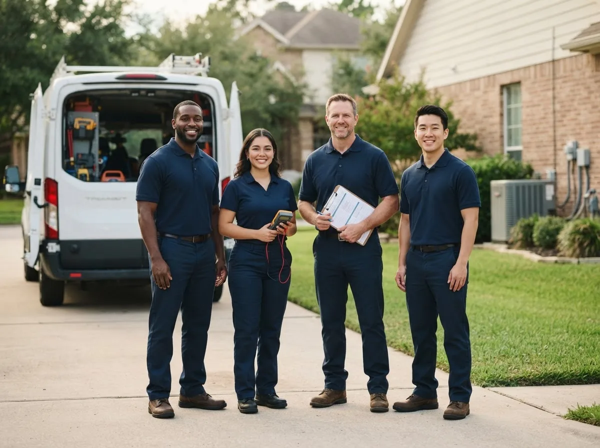 Certified HVAC technician near Cunningham, TX